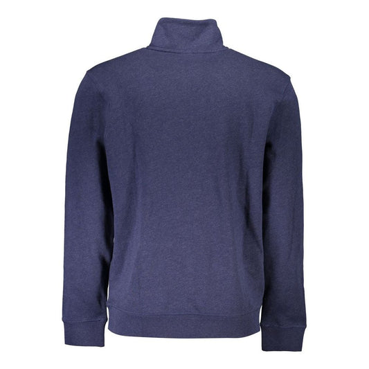 Hugo Boss Blue Cotton Men Sweater Hugo Boss