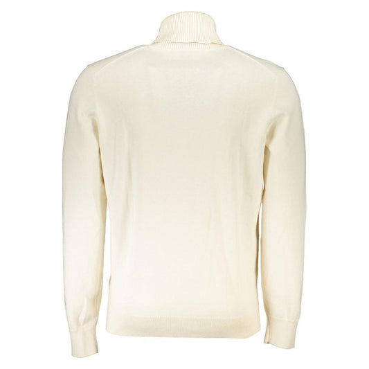 Hugo Boss Elegant Turtleneck Cotton-Cashmere Blend Sweater Hugo Boss