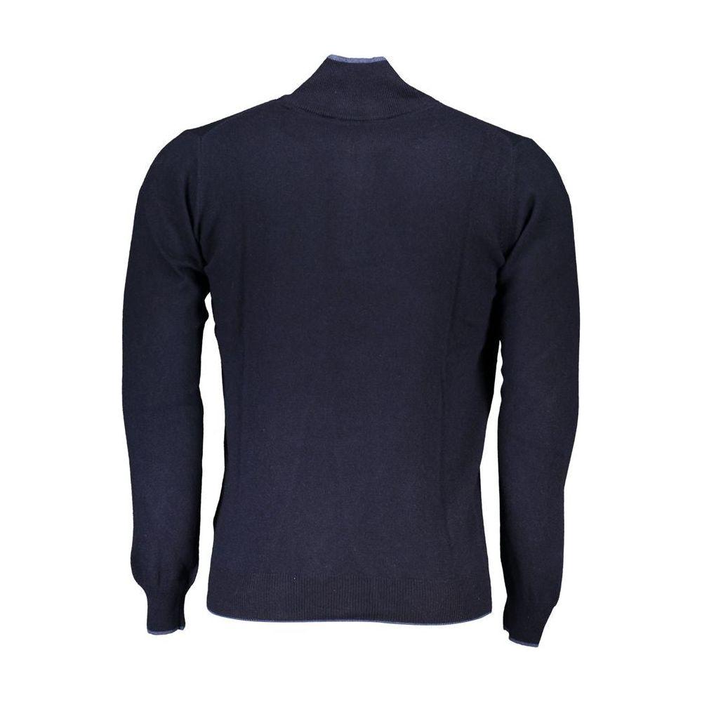 North Sails Blue Polyamide Men Sweater