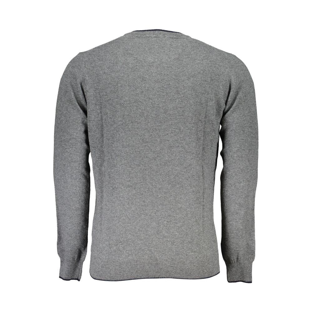 North Sails Eco-Conscious Gray Crew Neck Sweater North Sails