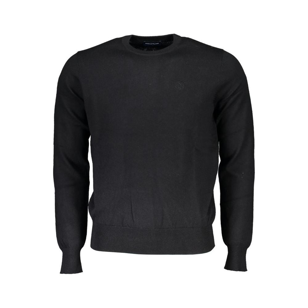 North Sails Eco-Luxe Black Crew Neck Sweater North Sails