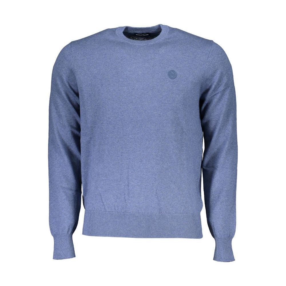 North Sails Eco-Chic Crew Neck Sweater in Blue North Sails