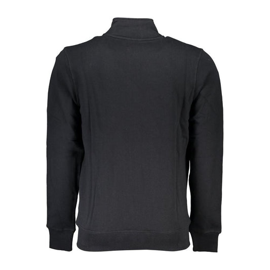 North Sails Black Cotton Men Sweater North Sails