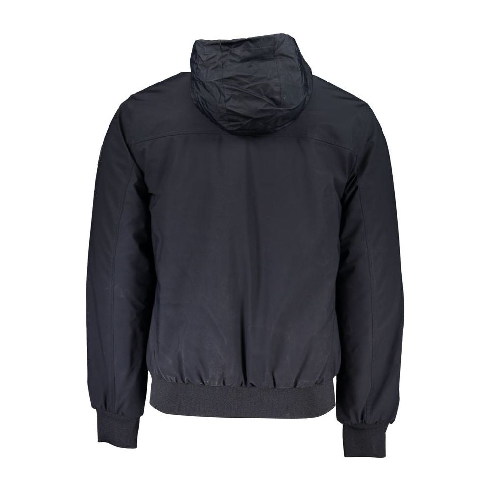 North Sails Blue Performance Jacket with Removable Hood North Sails