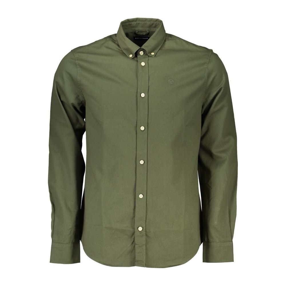 North Sails Eco-Friendly Green Long Sleeve Shirt North Sails