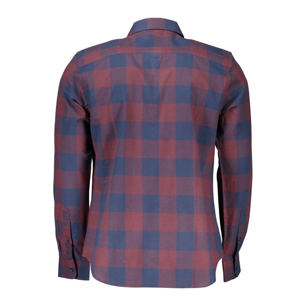 North Sails Chic Checked Long Sleeve Shirt in Pink North Sails