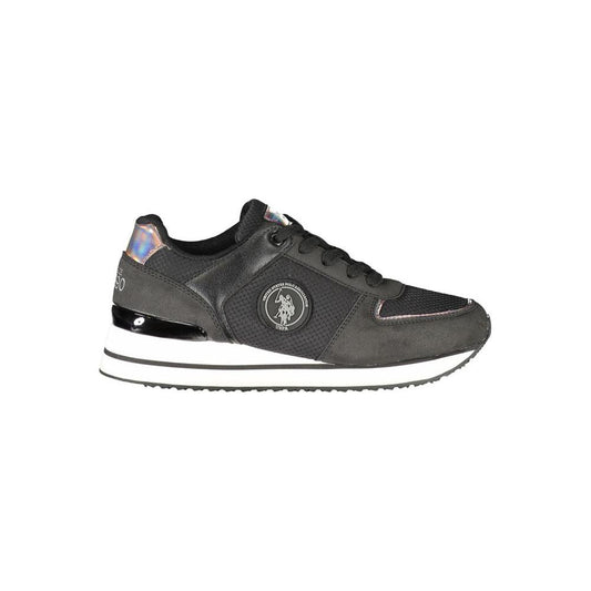 U.S. POLO ASSN. Black Polyester Women Sneaker U.S. POLO ASSN.