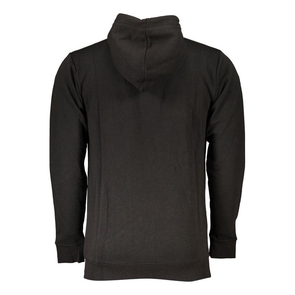 Cavalli Class Black Cotton Men Sweater