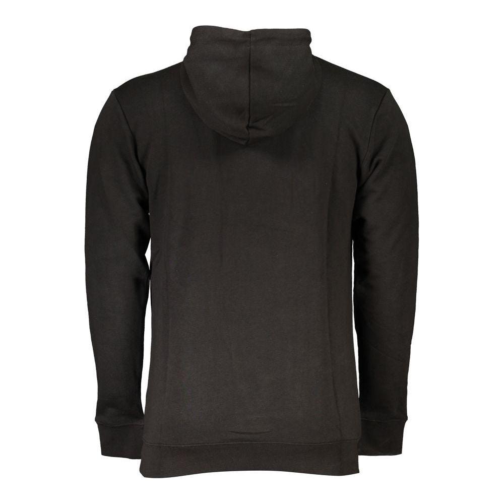 Cavalli Class Black Cotton Men Sweater