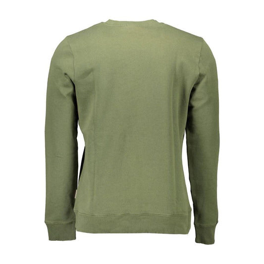 Napapijri Emerald Cotton Blend Crewneck Sweater Napapijri