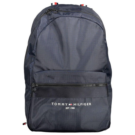 Tommy Hilfiger Eco-Chic Blue Backpack with Laptop Pocket Tommy Hilfiger