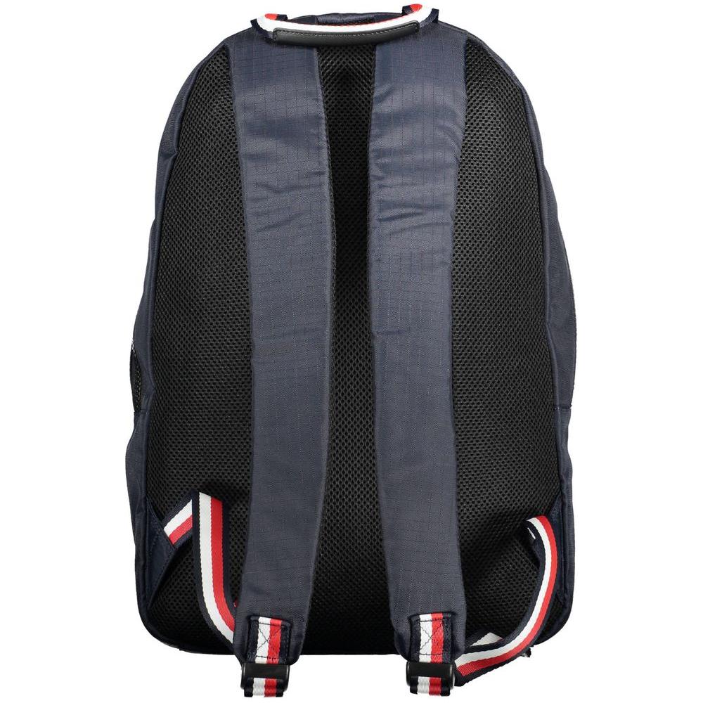 Tommy Hilfiger Eco-Chic Blue Backpack with Laptop Pocket Tommy Hilfiger