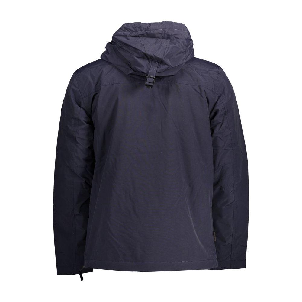 Napapijri Eco-Conscious Rainforest Jacket in Blue Napapijri