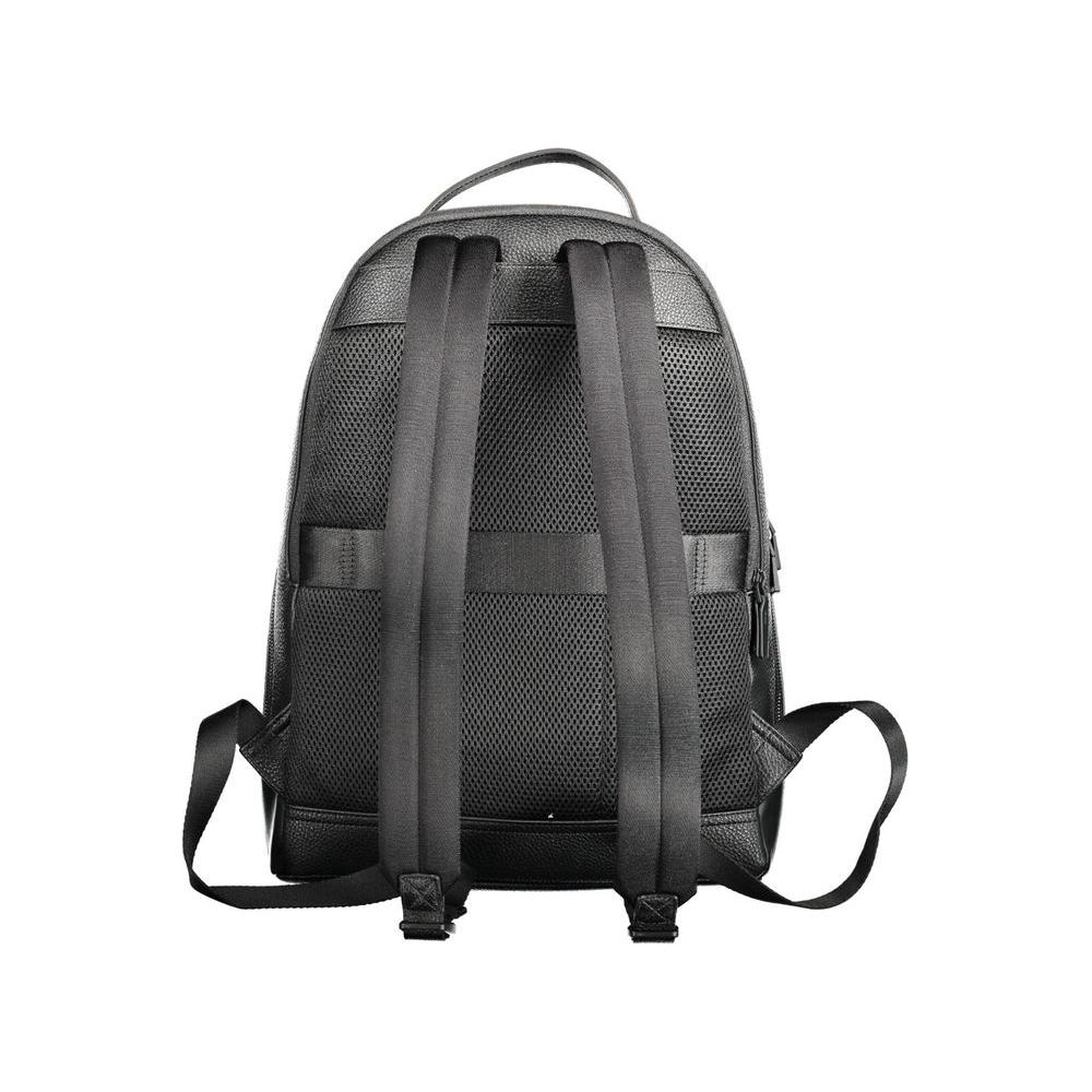 Tommy Hilfiger Chic Black Daily Backpack with Laptop Compartment Tommy Hilfiger