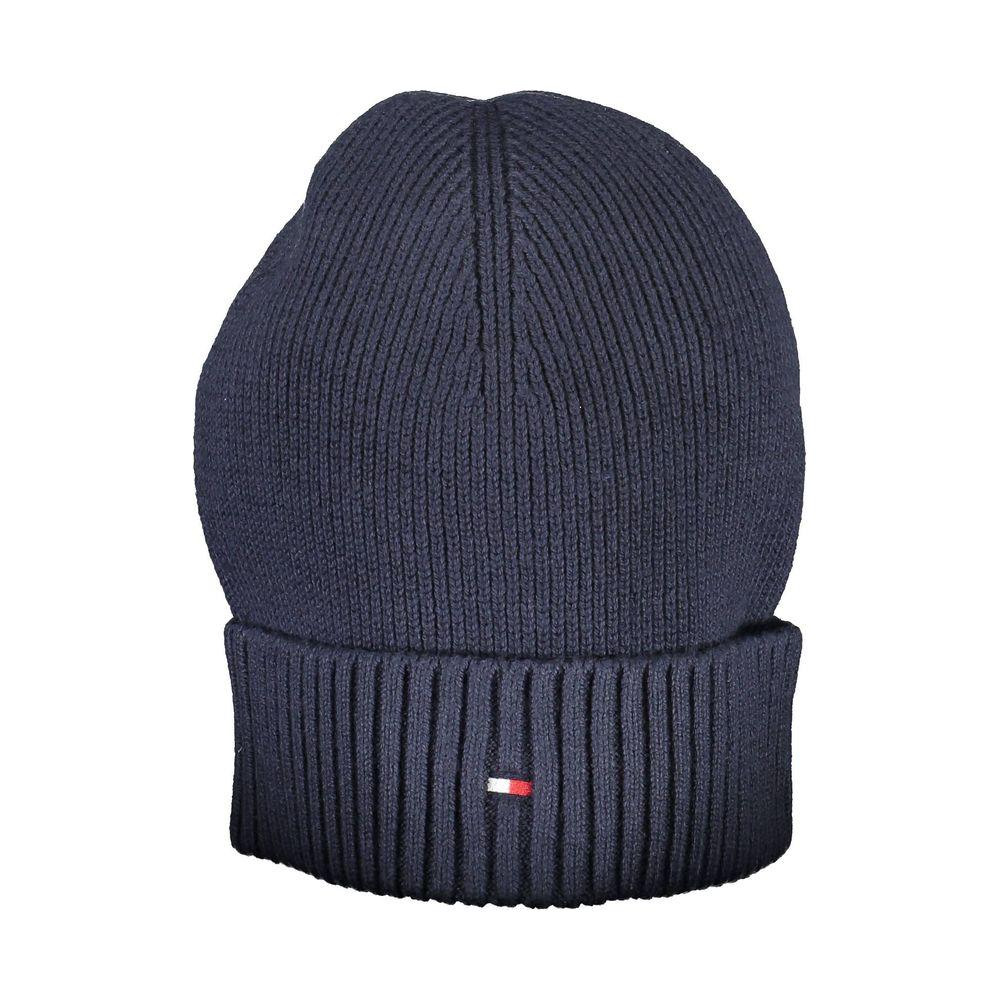 Tommy Hilfiger Blue Cotton Men Cap Tommy Hilfiger