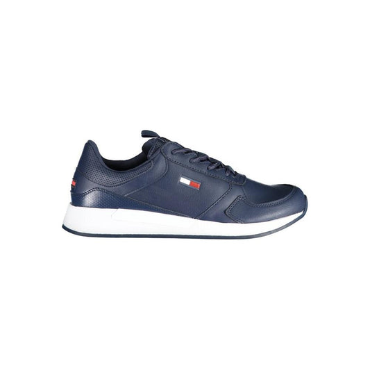 Tommy Hilfiger Chic Blue Contrast Lace-up Sneakers Tommy Hilfiger