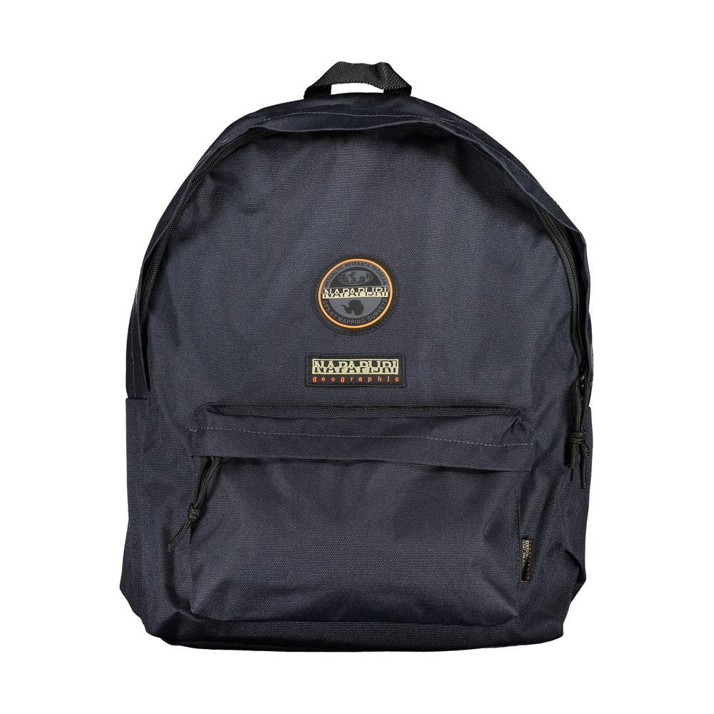 Napapijri Eco-Conscious Chic Blue Backpack Napapijri