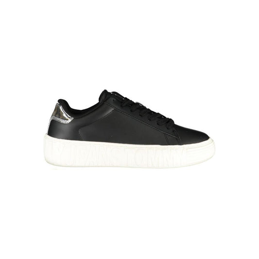 Tommy Hilfiger Elegant Lace-Up Sneakers with Contrast Details Tommy Hilfiger