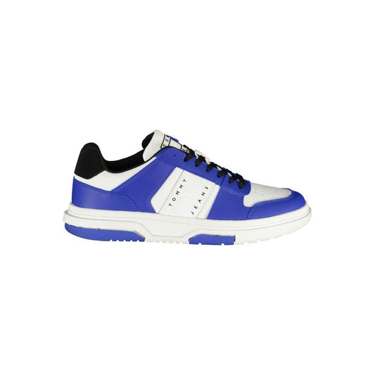 Tommy Hilfiger Elevate Your Style: Blue Lace-Up Sneakers Tommy Hilfiger