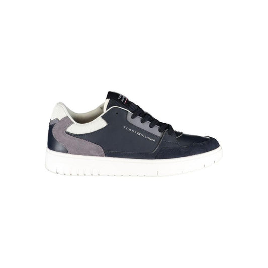 Tommy Hilfiger Blue Contrast Lace-Up Sneakers Tommy Hilfiger