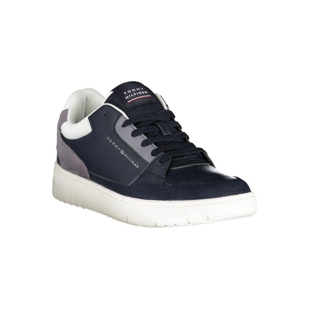 Tommy Hilfiger Blue Contrast Lace-Up Sneakers Tommy Hilfiger