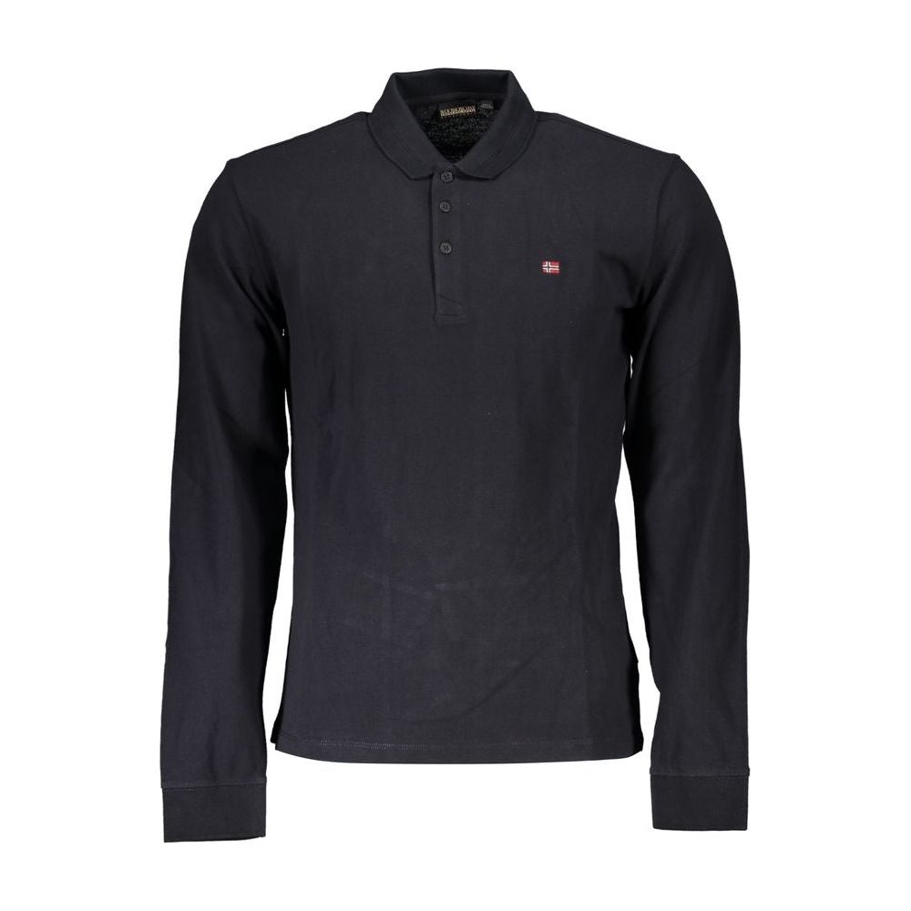 Napapijri Long Sleeve Polo - Comfort and Style Napapijri