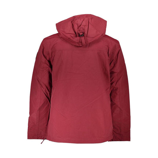 Napapijri Eco-Conscious Rainforest Jacket in Pink Napapijri