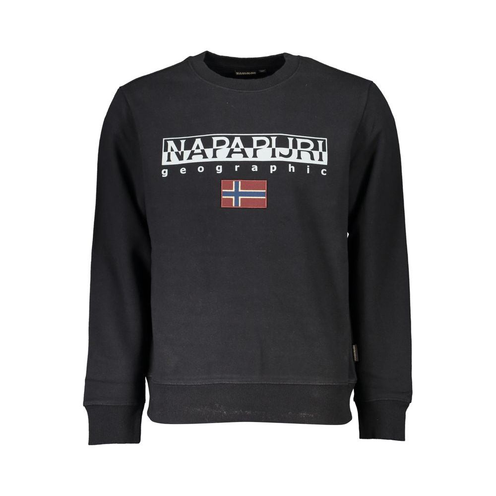 Napapijri Elegant Crew Neck Fleece Sweatshirt Napapijri