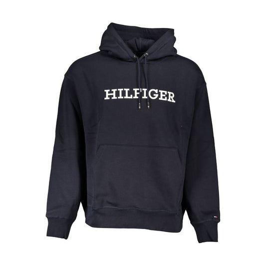 Tommy Hilfiger Blue Cotton Men Sweater Tommy Hilfiger