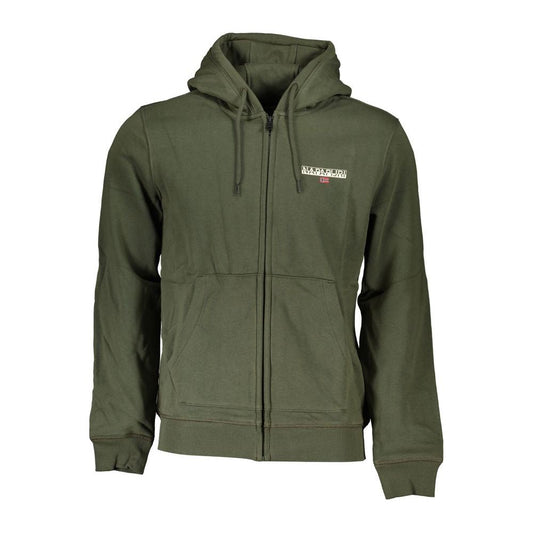 Napapijri Emerald Fleece Zip Hoodie - Cozy Regular Fit Napapijri