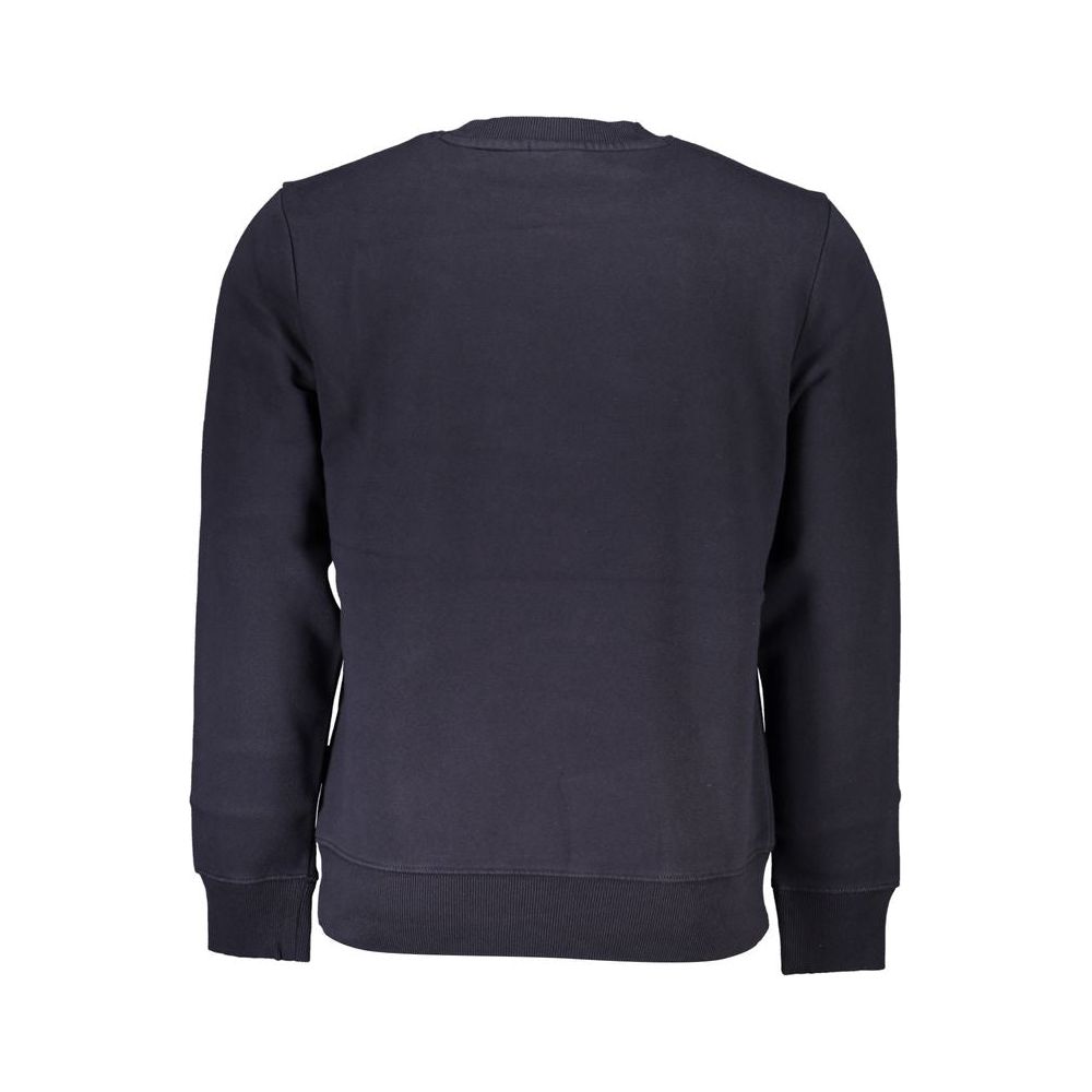 Napapijri Regal Blue Crew Neck Fleece Sweater Napapijri