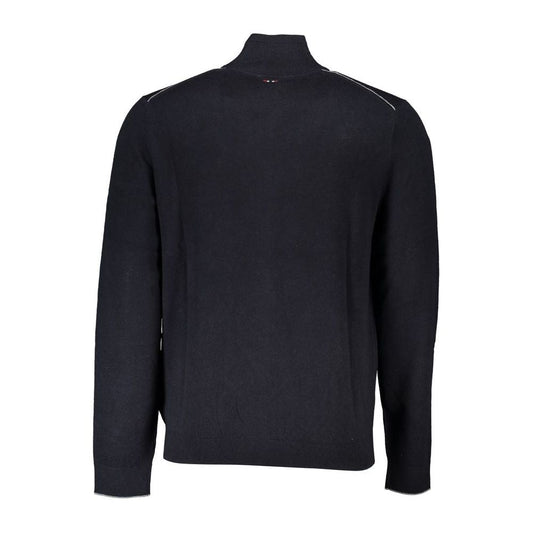 Napapijri Black Fabric Men Sweater Napapijri