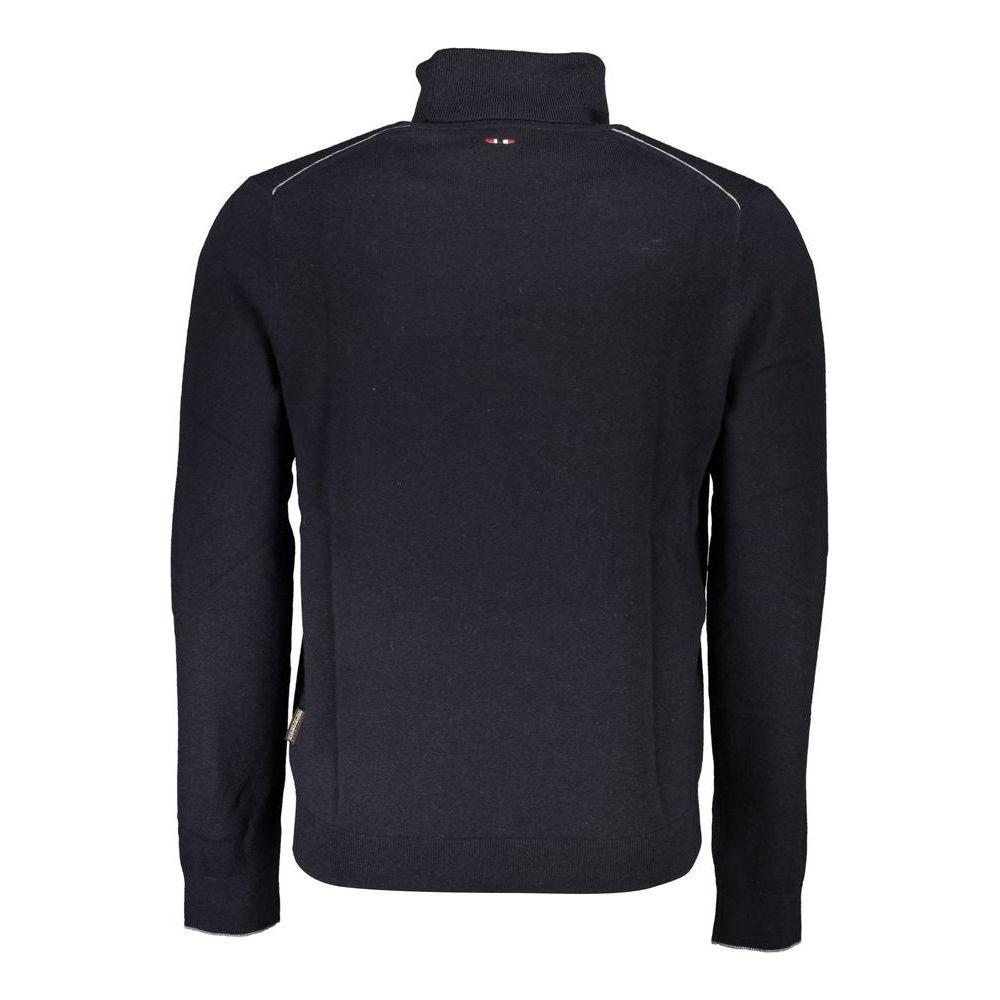 Napapijri Black Fabric Men Sweater