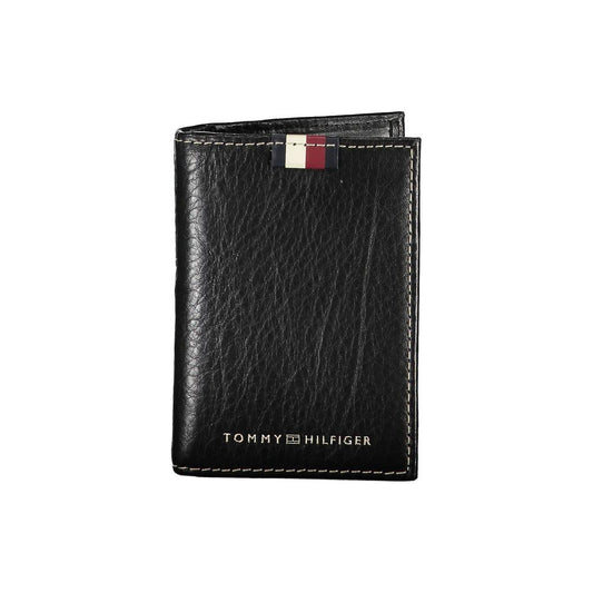 Tommy Hilfiger Elegant Leather Card Holder with Contrast Detailing Tommy Hilfiger