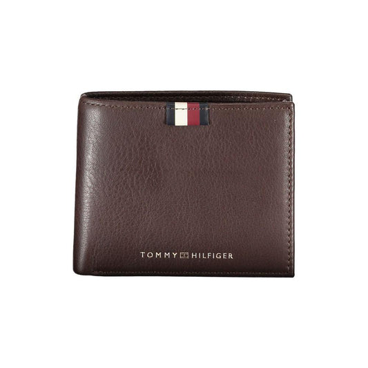 Tommy Hilfiger Elegant Leather Wallet with Contrast Detailing Tommy Hilfiger