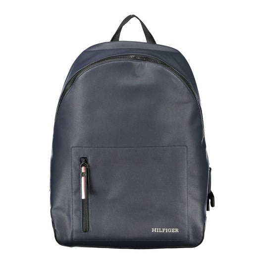 Tommy Hilfiger Chic Urban Blue Backpack with Laptop Holder Tommy Hilfiger