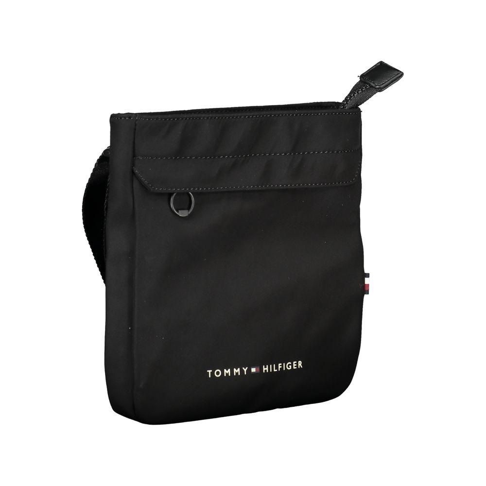 Tommy Hilfiger Eco-Chic Black Shoulder Bag for Men Tommy Hilfiger