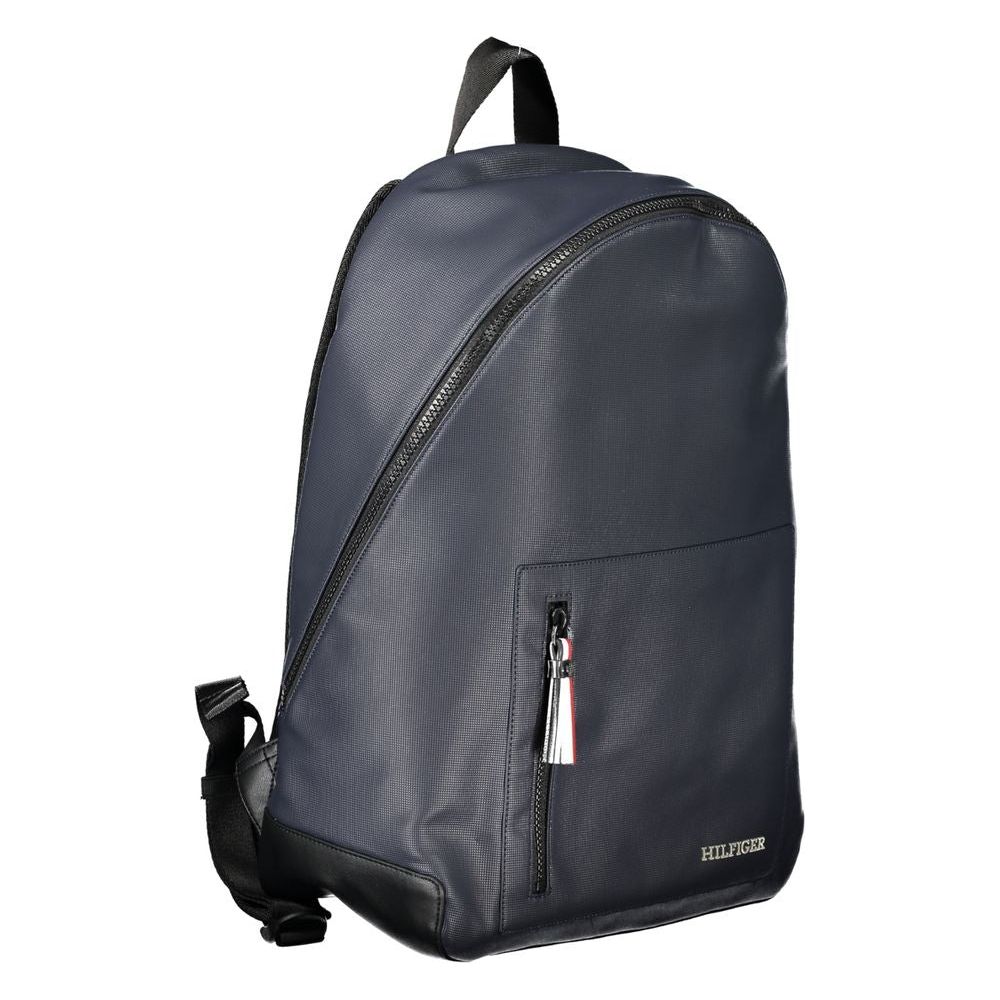 Tommy Hilfiger Chic Urban Blue Backpack with Laptop Holder Tommy Hilfiger