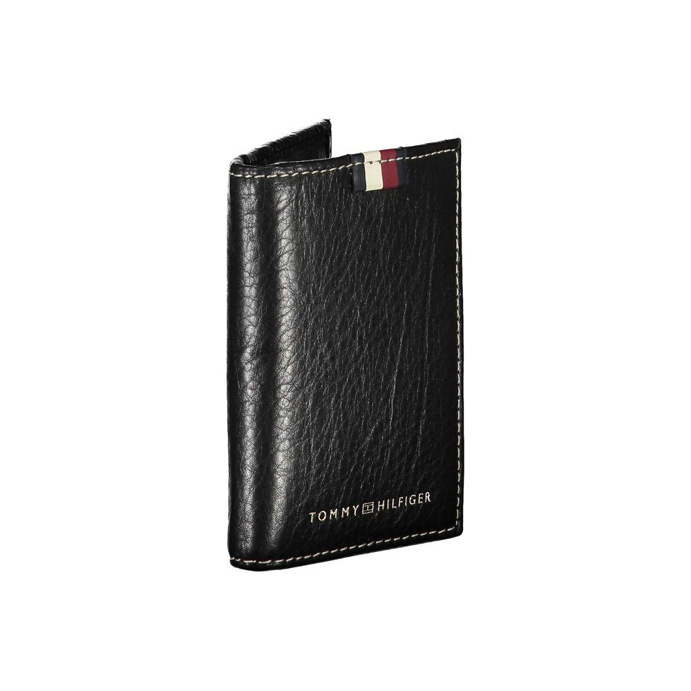 Tommy Hilfiger Elegant Leather Card Holder with Contrast Detailing Tommy Hilfiger