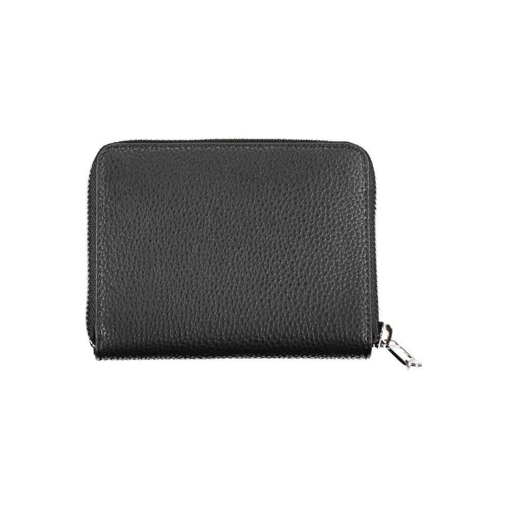 Tommy Hilfiger Sleek Black Polyethylene Wallet Tommy Hilfiger