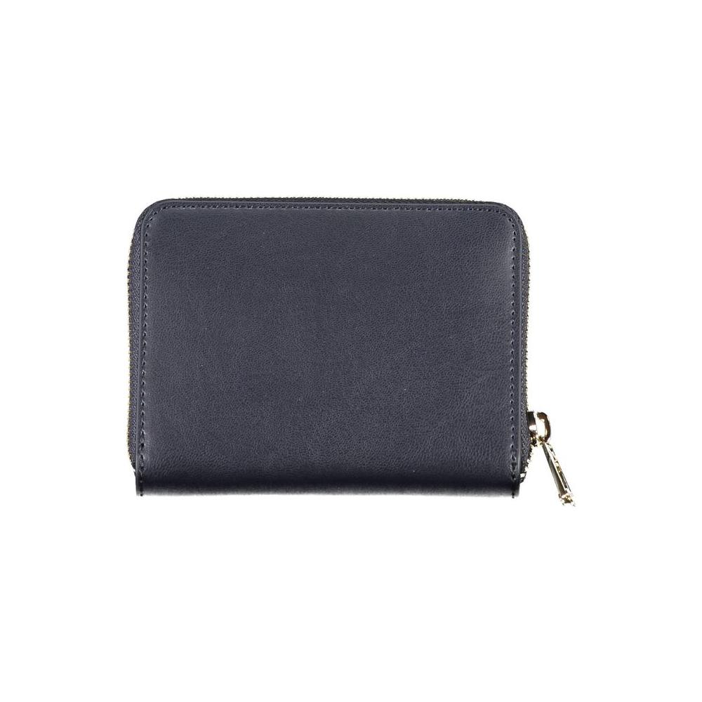 Tommy Hilfiger Elegant Blue Polyethylene Wallet for Women Tommy Hilfiger