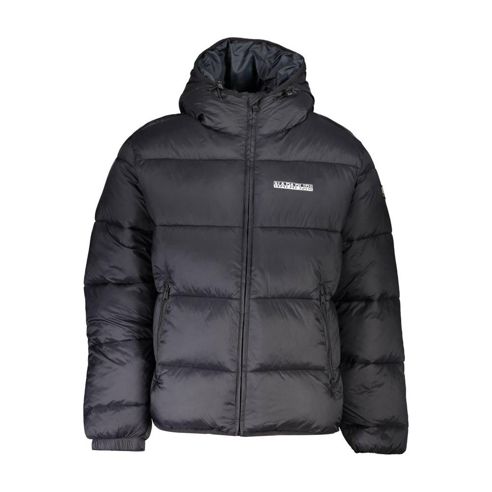 Napapijri Black Polyamide Men Jacket