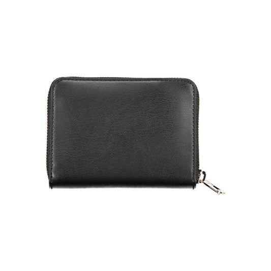 Tommy Hilfiger Chic Black Polyethylene Spacious Wallet Tommy Hilfiger