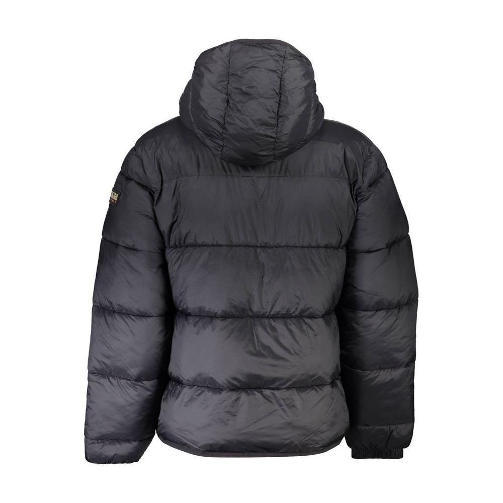 Napapijri Black Polyamide Men Jacket Napapijri