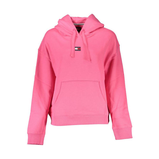 Tommy Hilfiger Pink Cotton Women Sweater Tommy Hilfiger