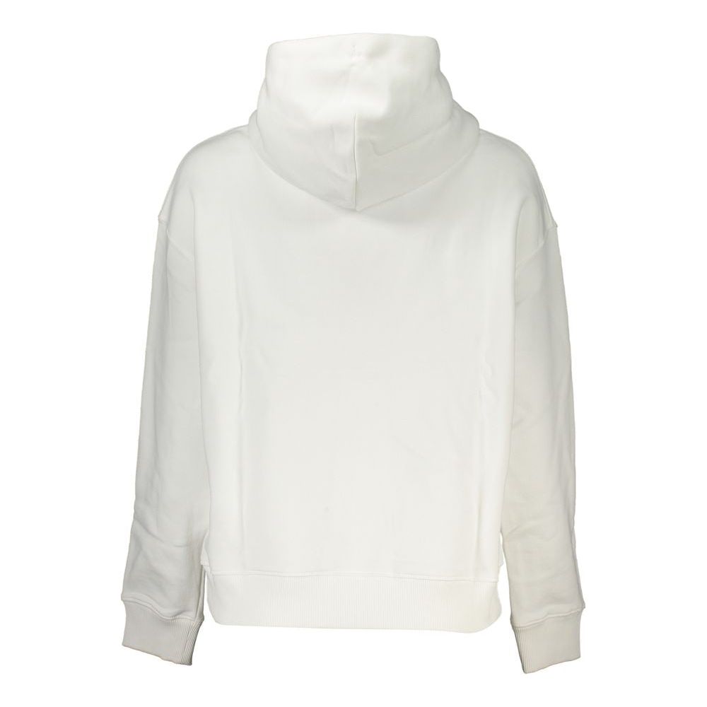 Tommy Hilfiger Elegant White Hooded Sweatshirt Tommy Hilfiger