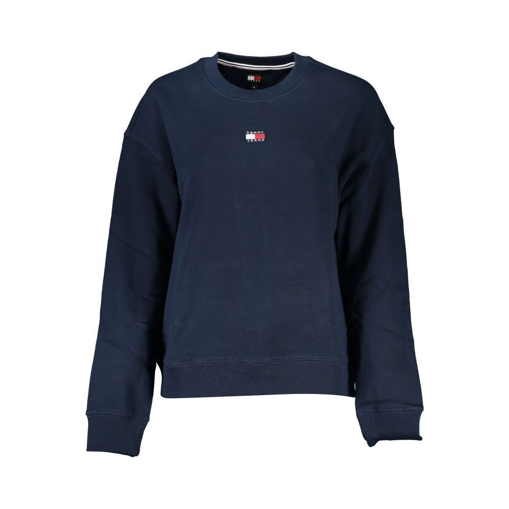 Tommy Hilfiger Blue Cotton Women Sweater Tommy Hilfiger