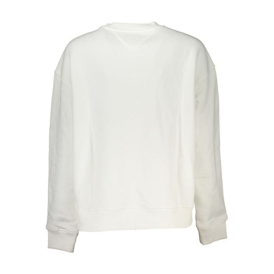 Tommy Hilfiger White Cotton Women Sweater Tommy Hilfiger