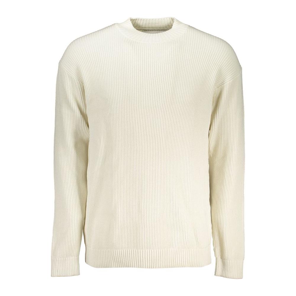 Calvin Klein Elegant High Neck Organic Cotton Sweater Calvin Klein