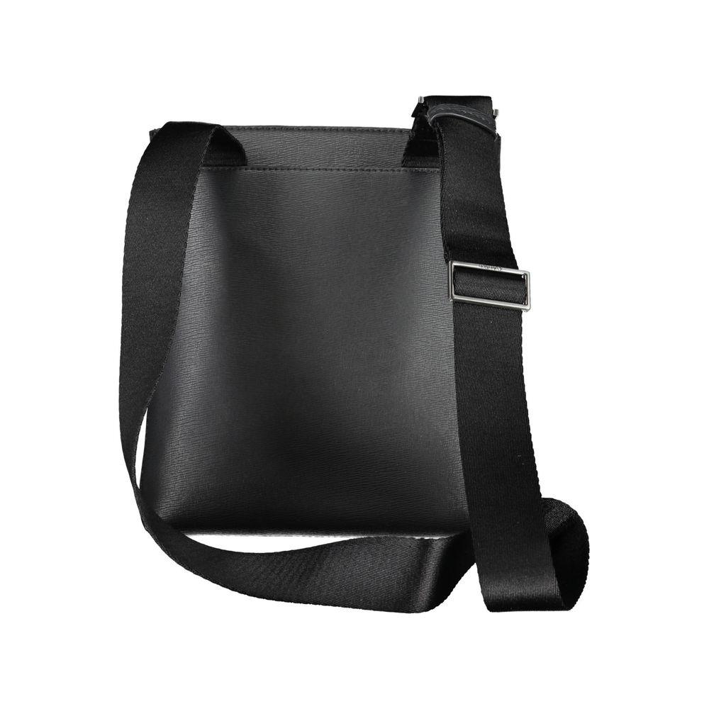 Calvin Klein Eco-Conscious Black Shoulder Bag with Logo Calvin Klein